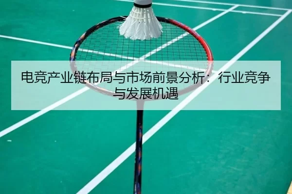 电竞产业链布局与市场前景分析：行业竞争与发展机遇